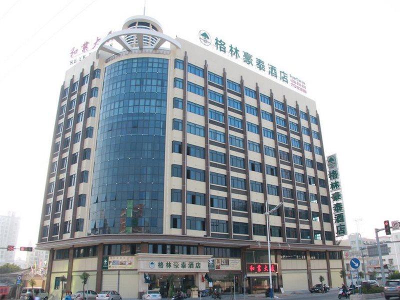 Greentree Inn Guangdong Shantou Chengjiang Road Business Hotel Exterior foto